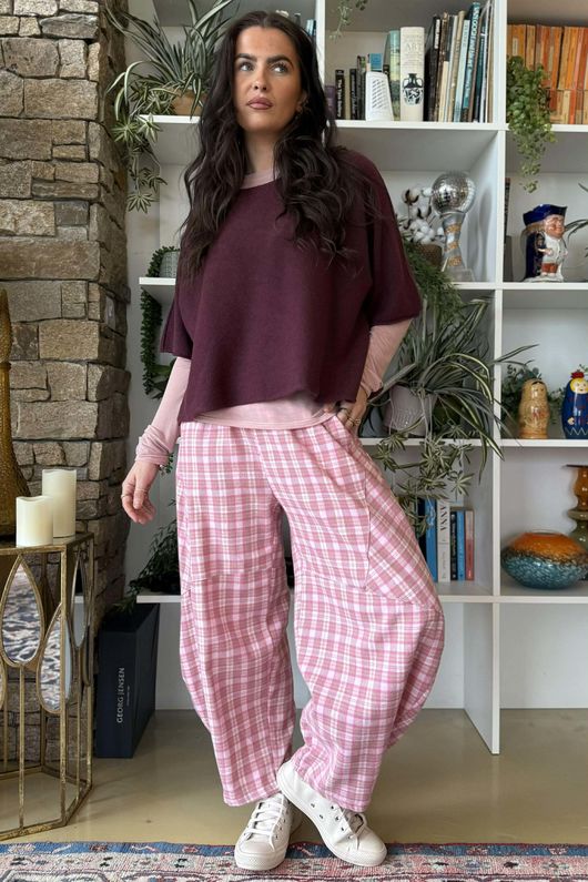 Conrad Layer Knit Summer Beetroot **